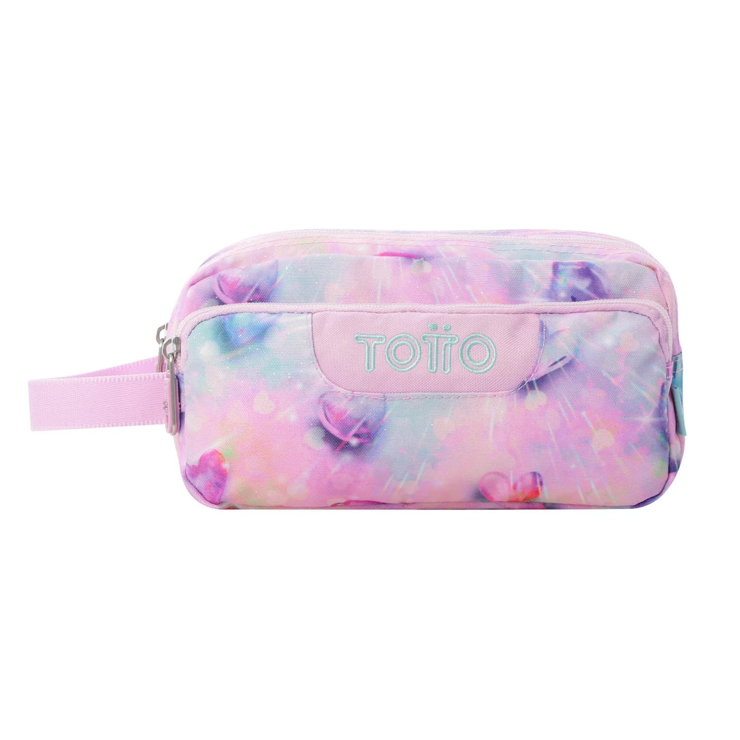 Pack escolar Shiny Heart - Mochila + Estuche 3 compartimentos - Image 7