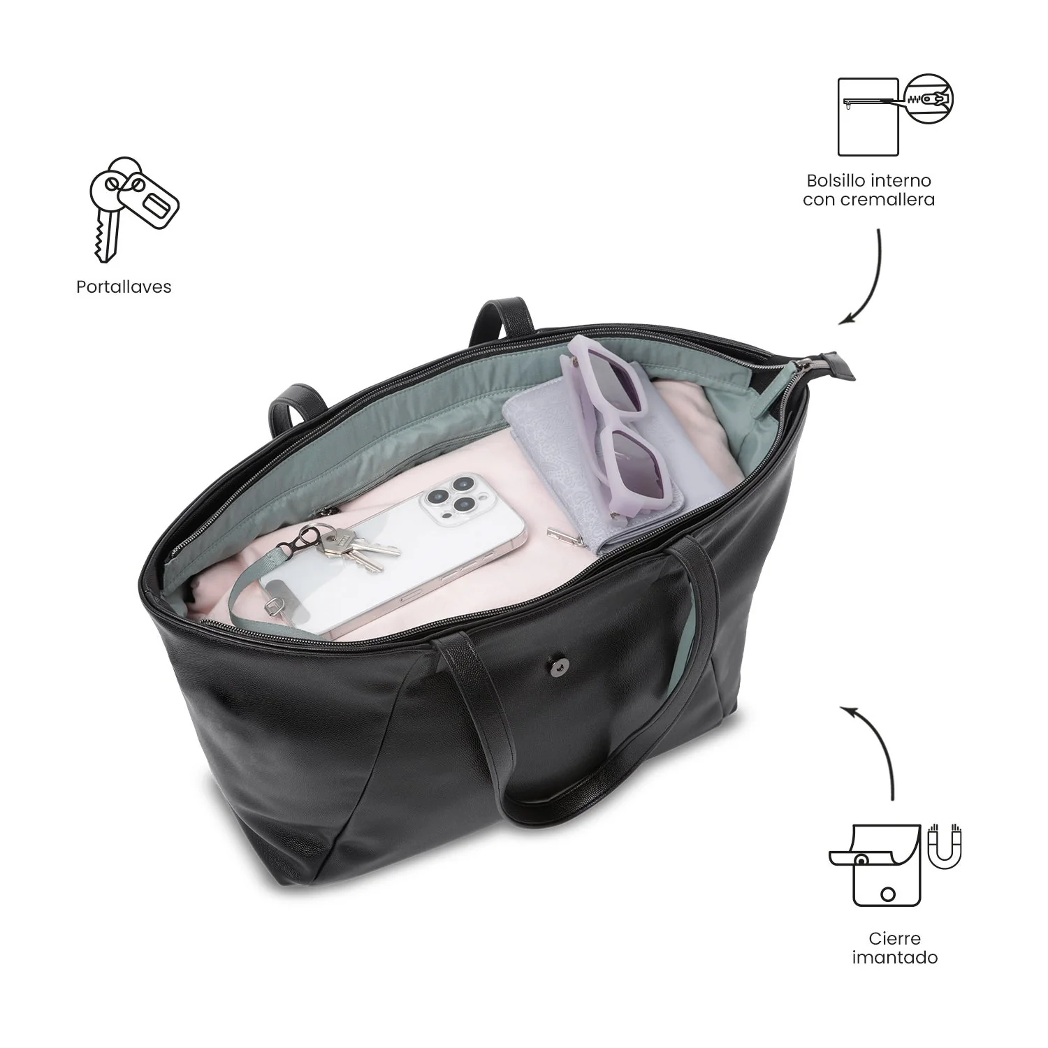 Pack Soul - Black (Bolso + monedero) - Image 7